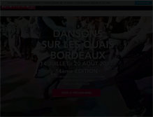 Tablet Screenshot of dansonssurlesquais.fr